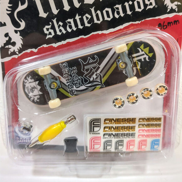 Vintage Tech Deck Finesse Skateboards Rod James Fingerboard 2006 New Sealed - Picture 2 of 4